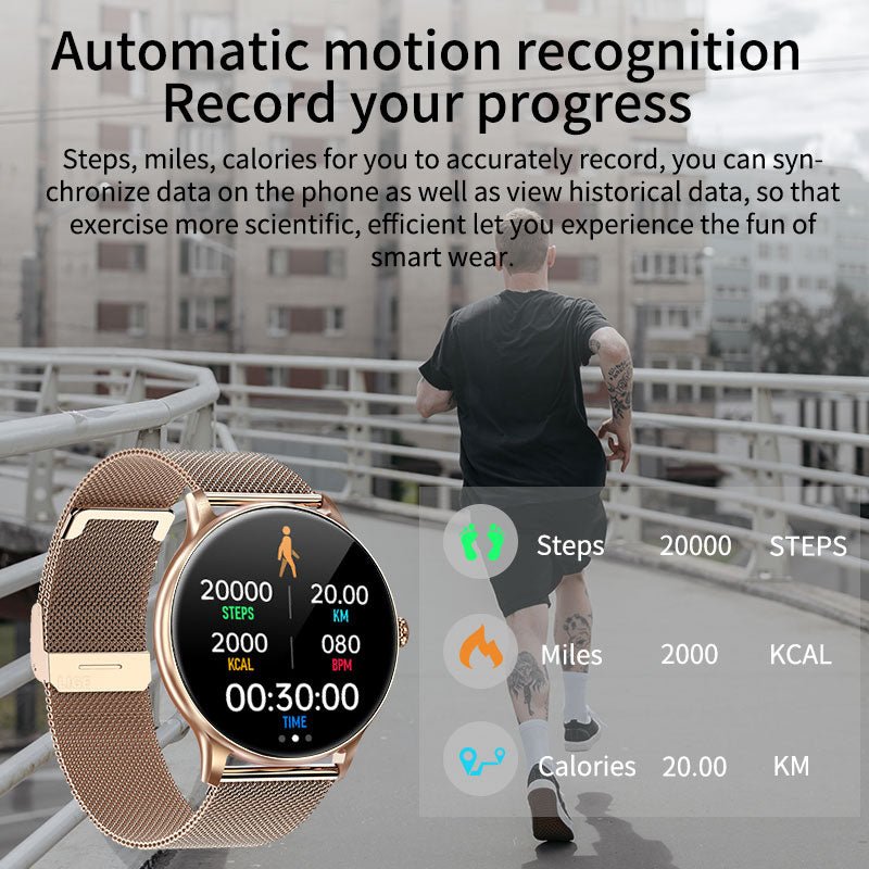Cheap 2023 New Ultra Thin Smart Watch Women 1.36 AMOLED 360*360 HD Pixel  Display Always Show Time Call Reminder Smartwatch Ladies+Box